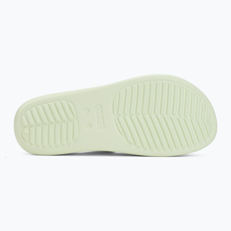 Infradito donna Crocs Getaway Platform Toe Loop jade tint 4