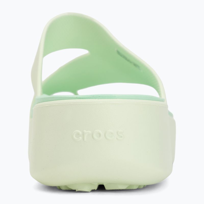 Infradito donna Crocs Getaway Platform Toe Loop jade tint 6