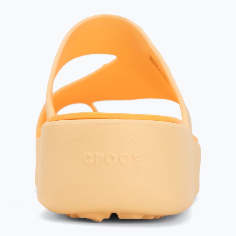 Infradito donna Crocs Getaway Platform Toe Loop golden hour 6
