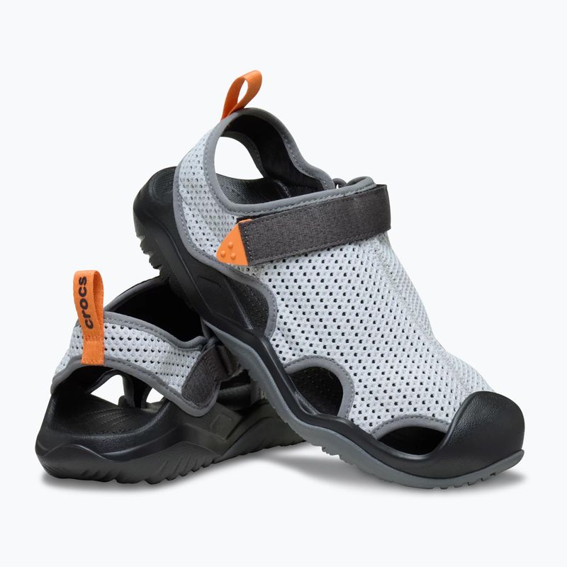 Sandali Crocs Swiftwater Mesh Deck mirage da uomo 6