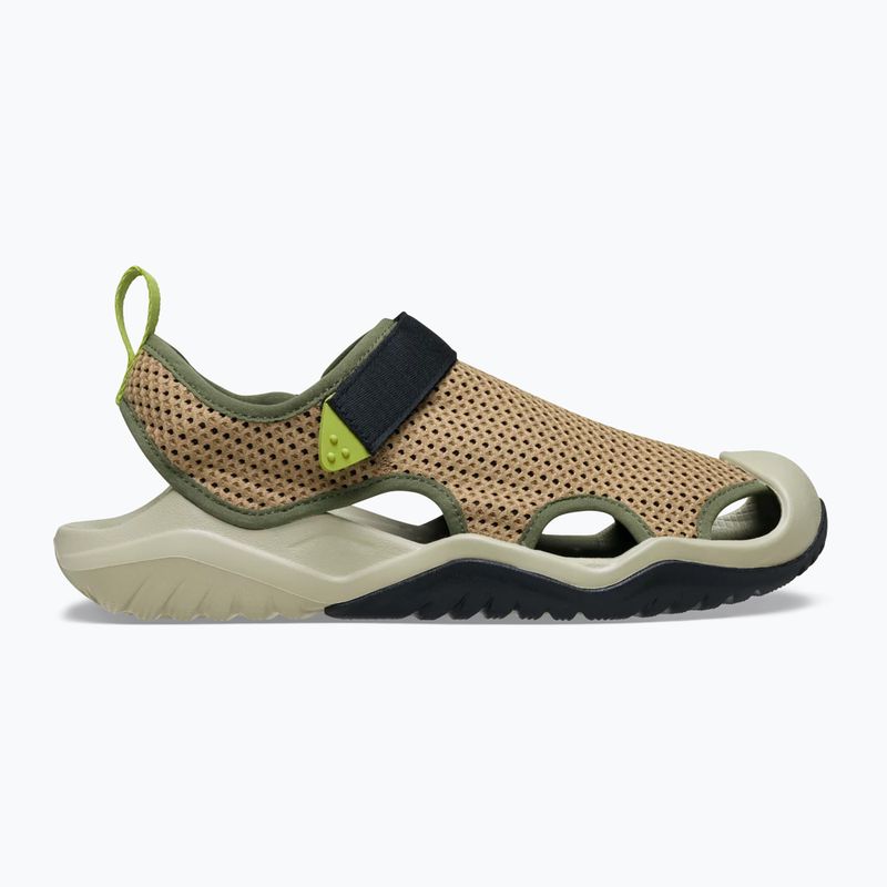 Sandali Crocs Swiftwater Mesh Deck da uomo color seppia 2