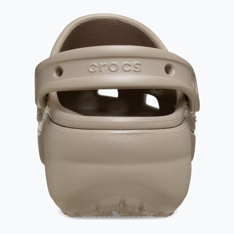 Zoccoli donna Crocs Classic Platform Clog taupe 4