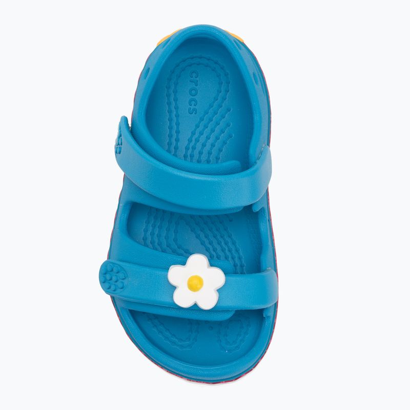 Crocs Crocband Cruiser sandali per bambini Ricrac marina 5
