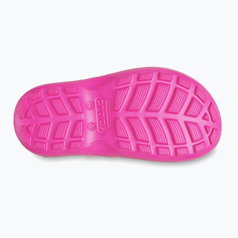 Stivali da pioggia per bambini Crocs Handle It Rain Boot Kids Toddler pink crush 13