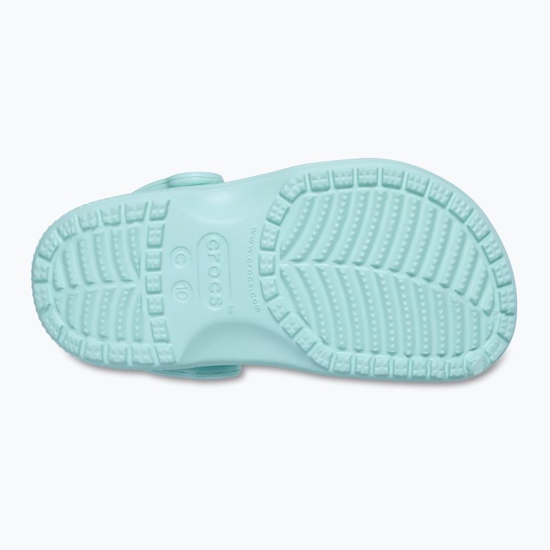 Ciabatte per bambini Crocs Classic Clog Toddler aquamarine 3