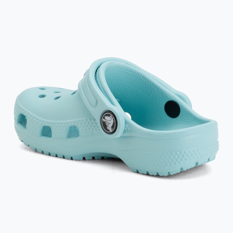 Ciabatte per bambini Crocs Classic Clog Toddler aquamarine 4