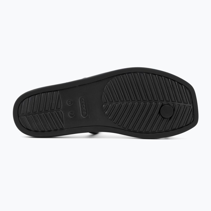 Ciabatte da donna Crocs Miami Studded Toe Loop black 4