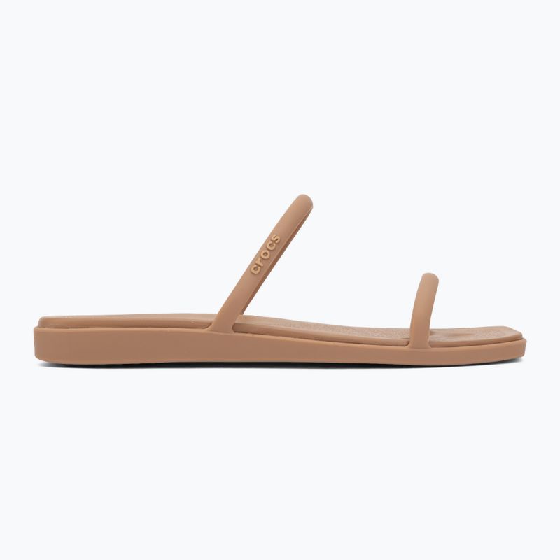 Sandali da donna Crocs Miami Two Strap Sandal milk chocolate 2