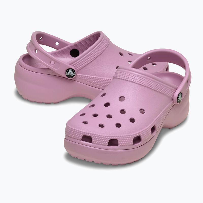 Ciabatte donna Crocs Classic Platform Clog hydrangea 3