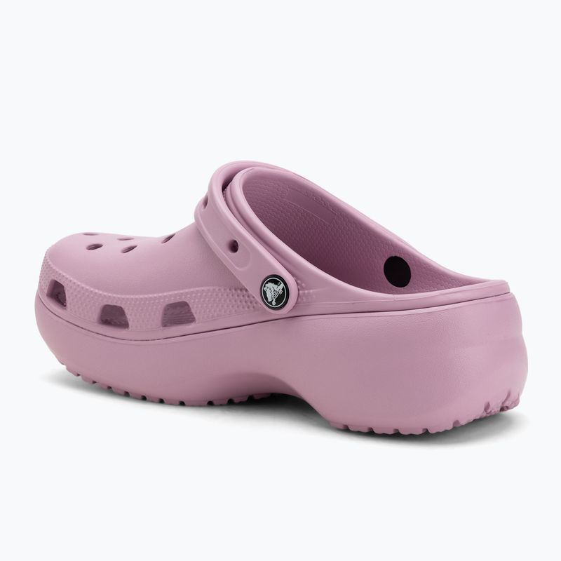 Ciabatte donna Crocs Classic Platform Clog hydrangea 4