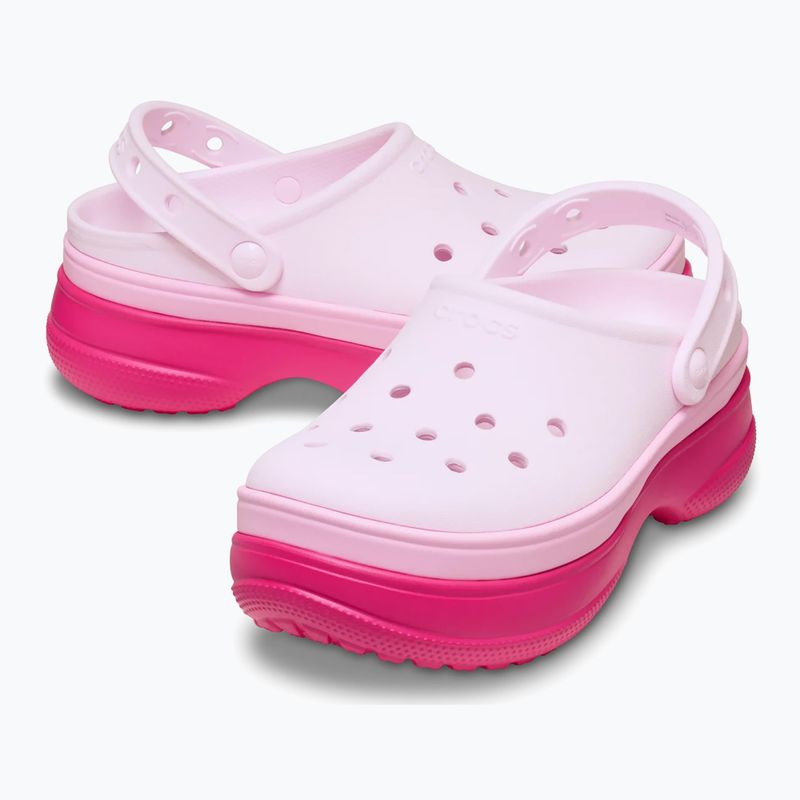 Zoccoli Crocs Classic Stacked Clog dragon fruit 11