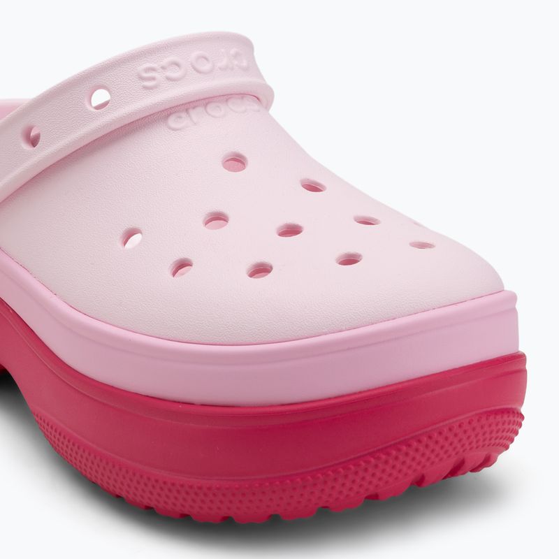 Zoccoli Crocs Classic Stacked Clog dragon fruit 8