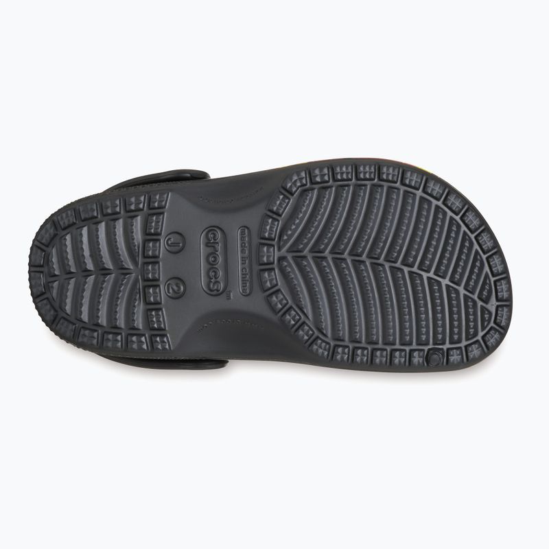 Ciabatte per bambini Crocs Flaming Bball Clog Kids black 12