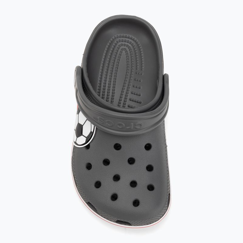 Zoccoli per bambini Crocs Classic Soccer Band Clog Kids slate grey 6