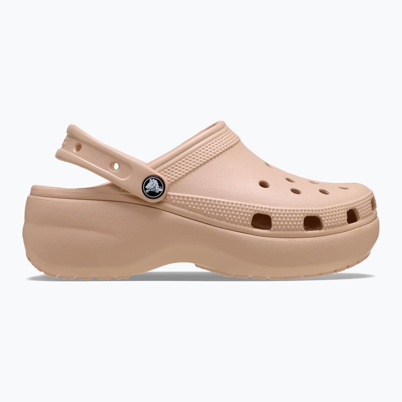 Ciabatte donna Crocs Classic Platform Clog pink caramel 2