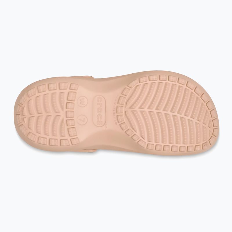 Ciabatte donna Crocs Classic Platform Clog pink caramel 6