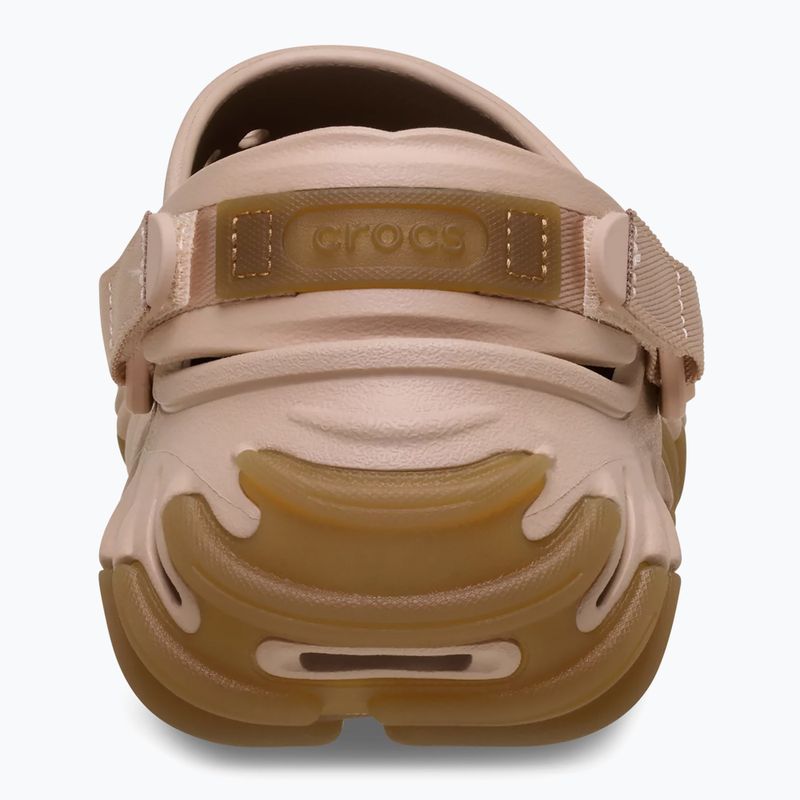 Zoccoli Crocs Echo Gum Ro Clog pink caramel 12