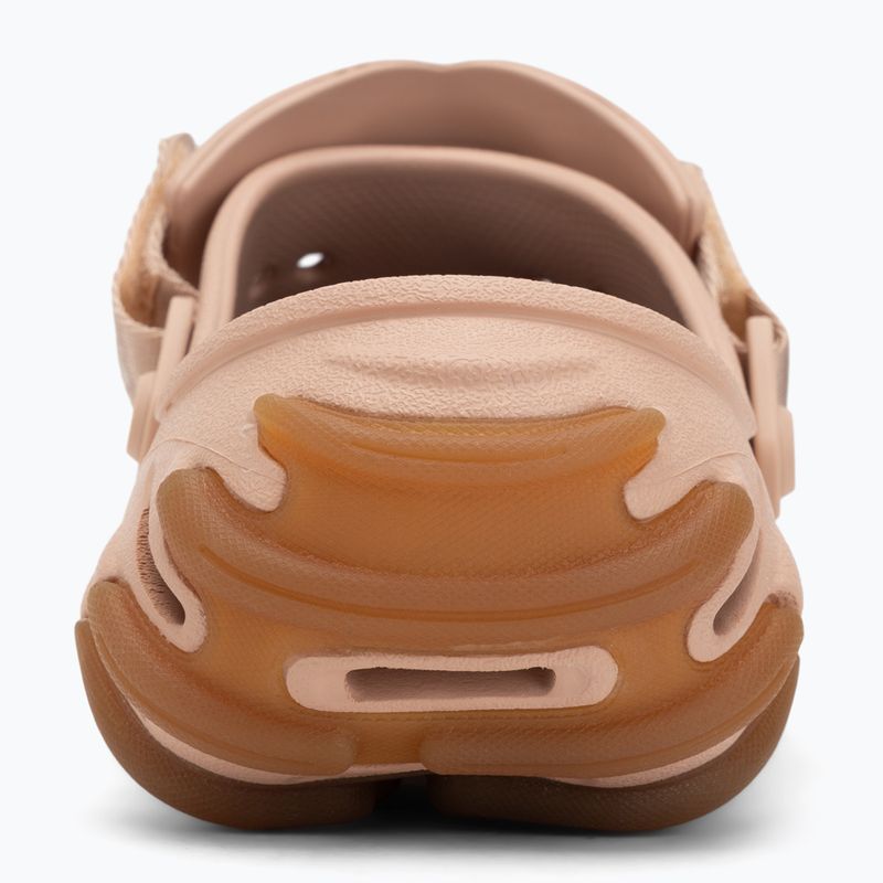 Zoccoli Crocs Echo Gum Ro Clog pink caramel 7