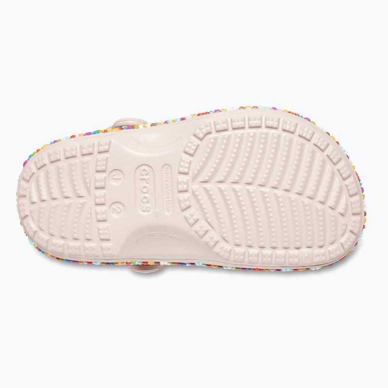 Zoccoli per bambini Crocs Classic Beaded Band Clog Kids quartz 13