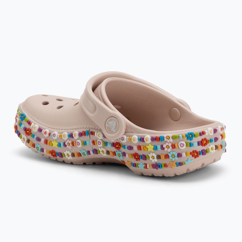 Zoccoli per bambini Crocs Classic Beaded Band Clog Kids quartz 4