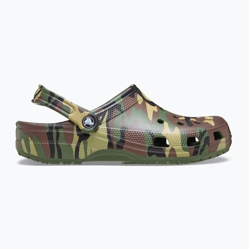 Ciabatte Crocs Classic Camouflage army green/multi 2