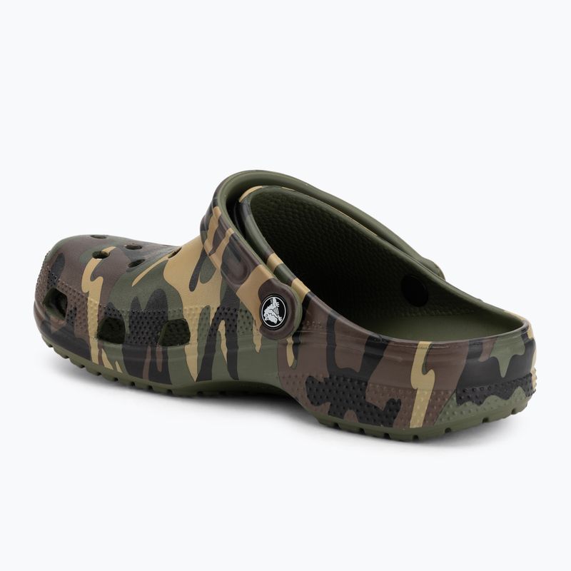 Ciabatte Crocs Classic Camouflage army green/multi 4