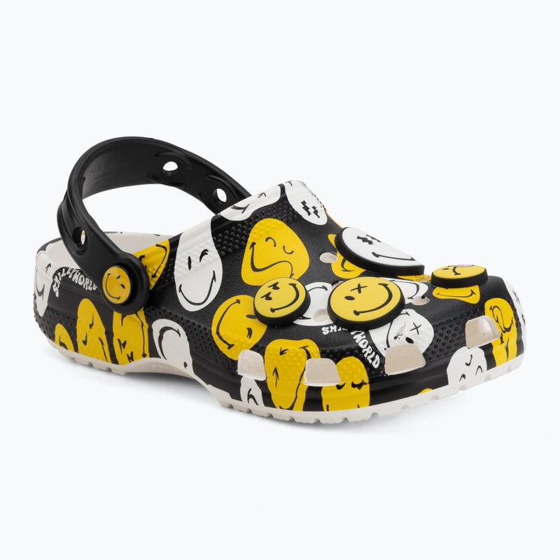 Ciabatte per bambini Crocs Classic Smiley Kids multicolor 2