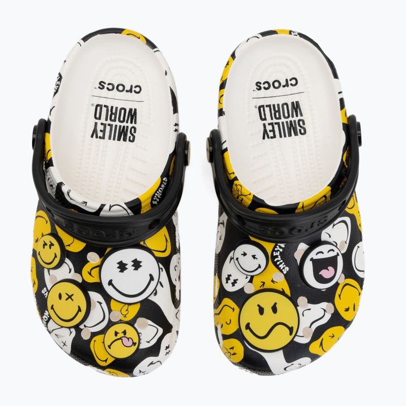 Ciabatte per bambini Crocs Classic Smiley Kids multicolor 6