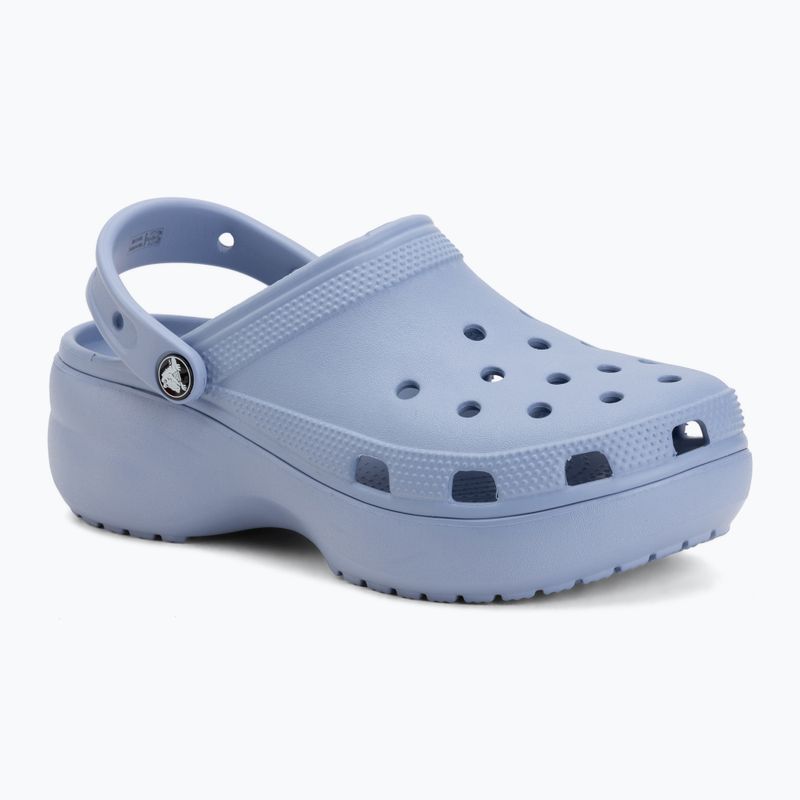 Ciabatte da donna Crocs Classic Platform Clog blue haze 2