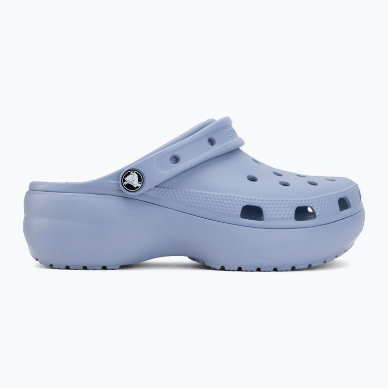 Ciabatte da donna Crocs Classic Platform Clog blue haze 3