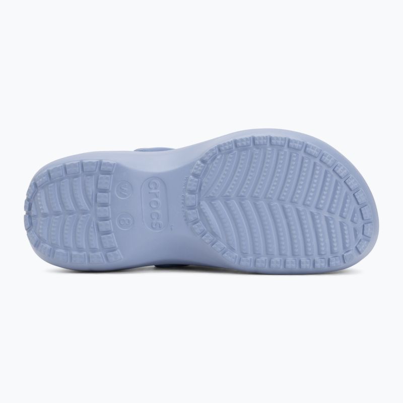 Ciabatte da donna Crocs Classic Platform Clog blue haze 5