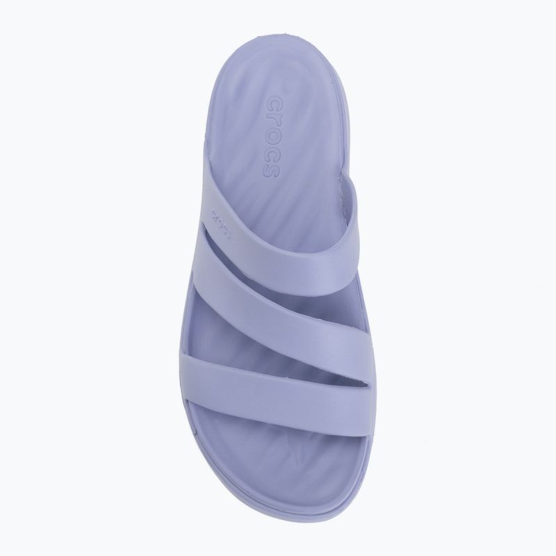 Ciabatte da donna Crocs Getaway Strappy blue haze 5