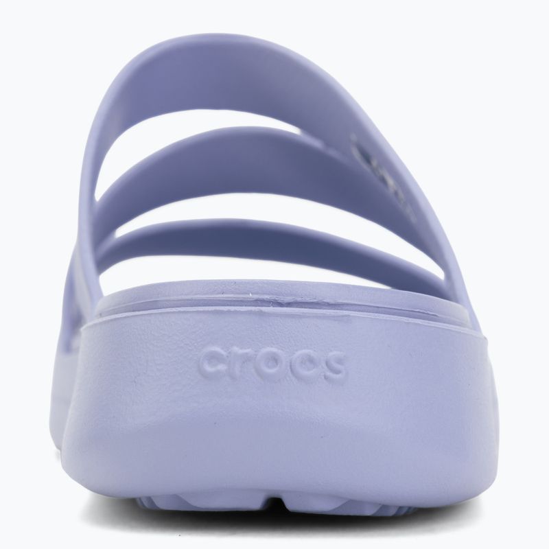 Ciabatte da donna Crocs Getaway Strappy blue haze 6