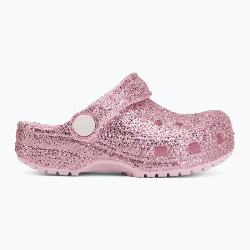 Ciabatte per bambini Crocs Classic Chunky Glitter 211940 pink milk 3