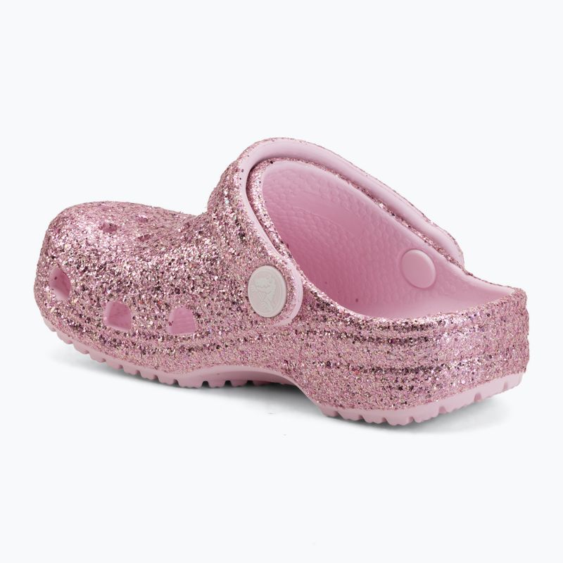 Ciabatte per bambini Crocs Classic Chunky Glitter 211940 pink milk 4