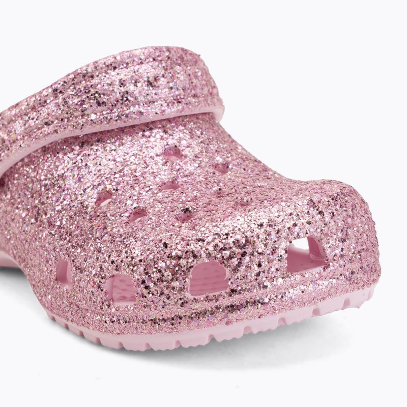 Ciabatte per bambini Crocs Classic Chunky Glitter 211940 pink milk 8