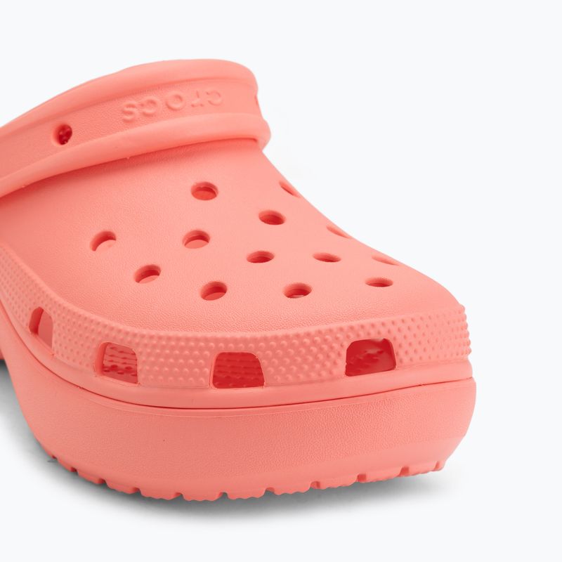 Ciabatte da donna Crocs Classic Platform Clog guava 8