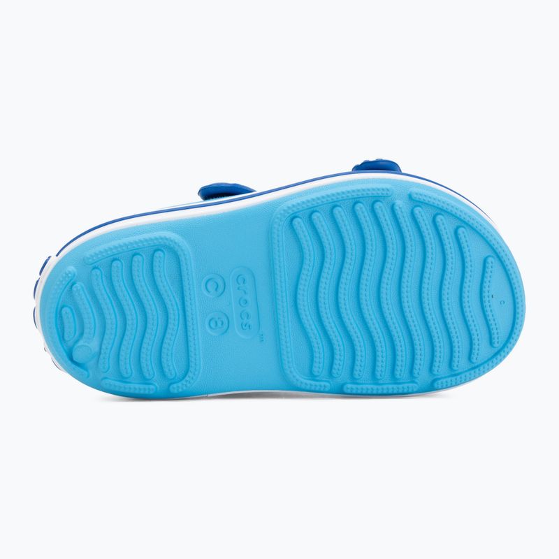 Sandali per bambini Crocs Crocband Cruiser Toddler venetian/blue bolt 4