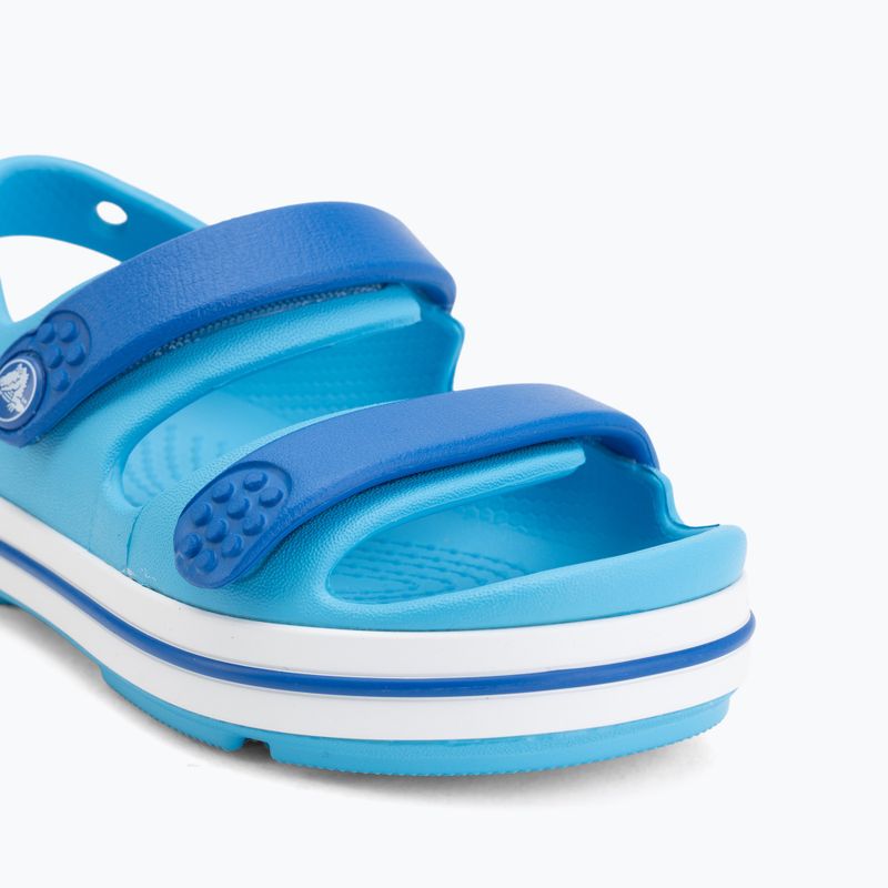 Sandali per bambini Crocs Crocband Cruiser Toddler venetian/blue bolt 7