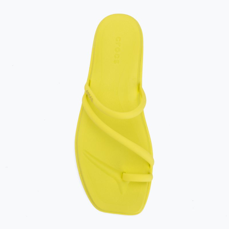 Ciabatte da donna Crocs Miami Toe Loop Sandal citrus 5