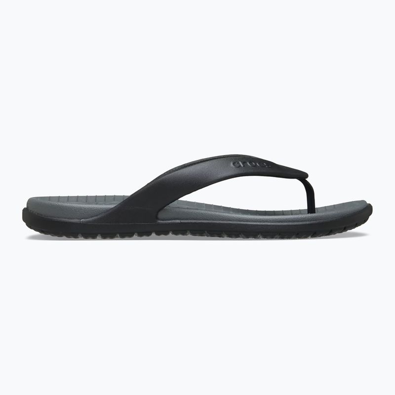 Infradito Crocs Coast Flip black/slate grey 2