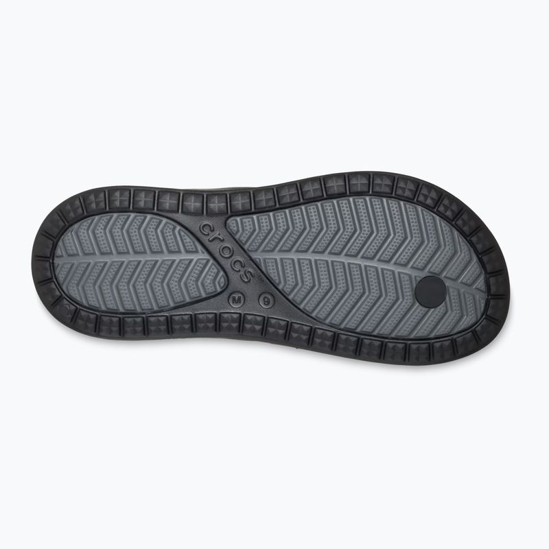 Infradito Crocs Coast Flip black/slate grey 3