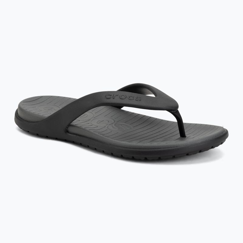 Infradito Crocs Coast Flip black/slate grey