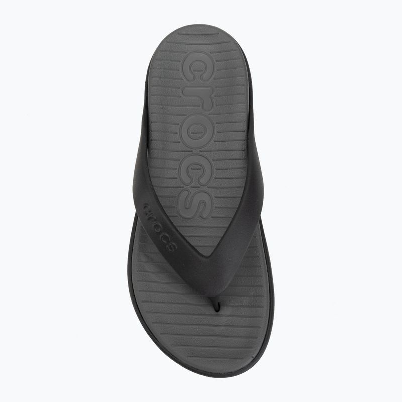 Infradito Crocs Coast Flip black/slate grey 5