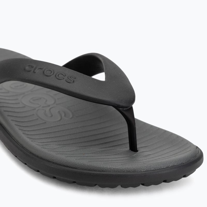 Infradito Crocs Coast Flip black/slate grey 7