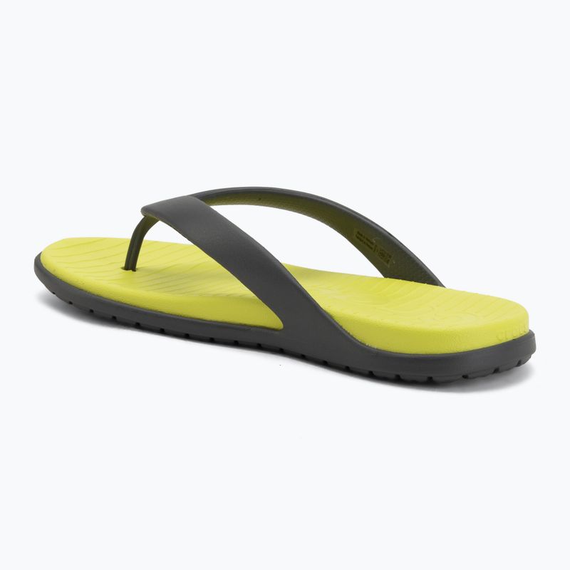 Infradito Crocs Coast Flip slate grey/citrus 3