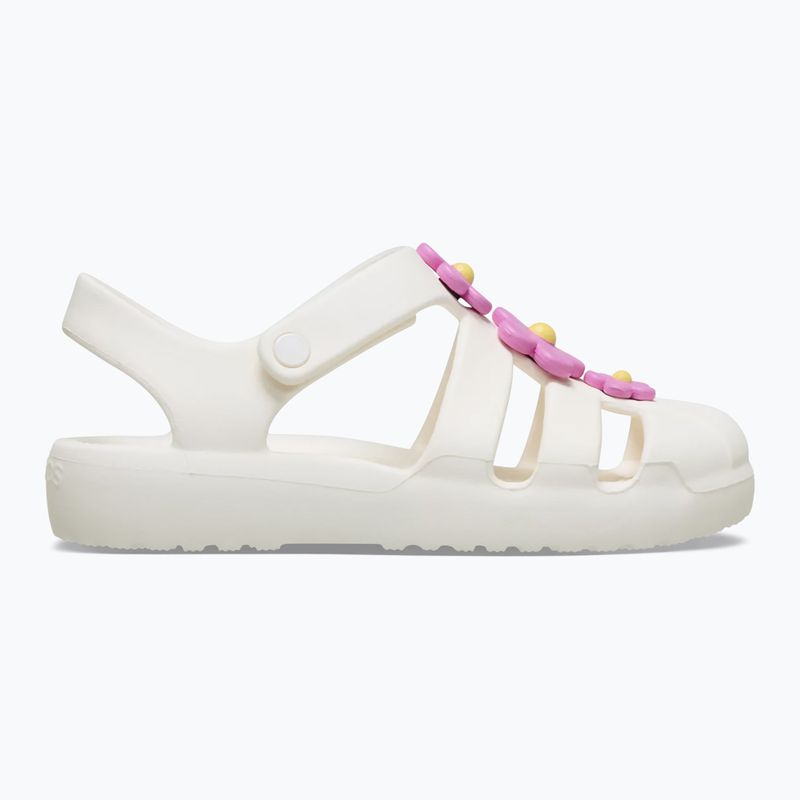 Sandali per bambini Crocs Classic Fisherman chalk 9