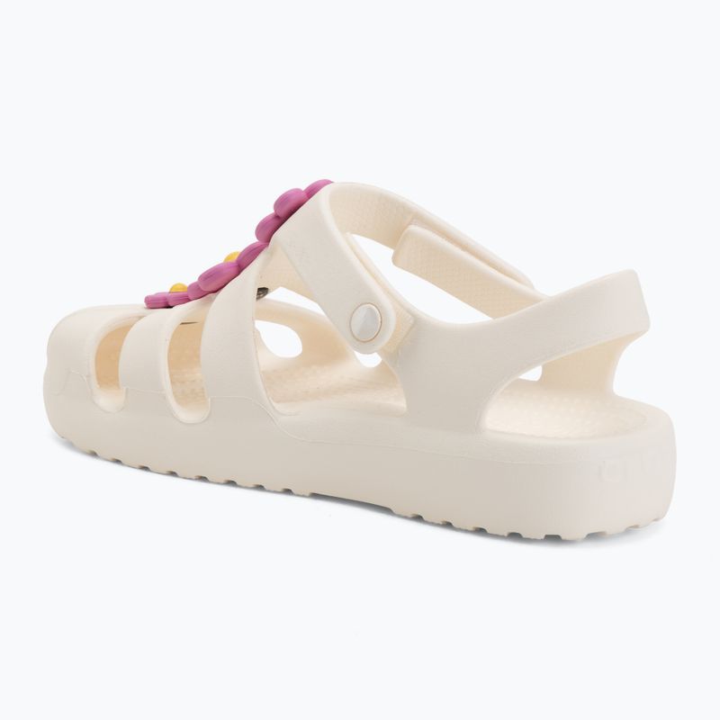 Sandali per bambini Crocs Classic Fisherman chalk 3