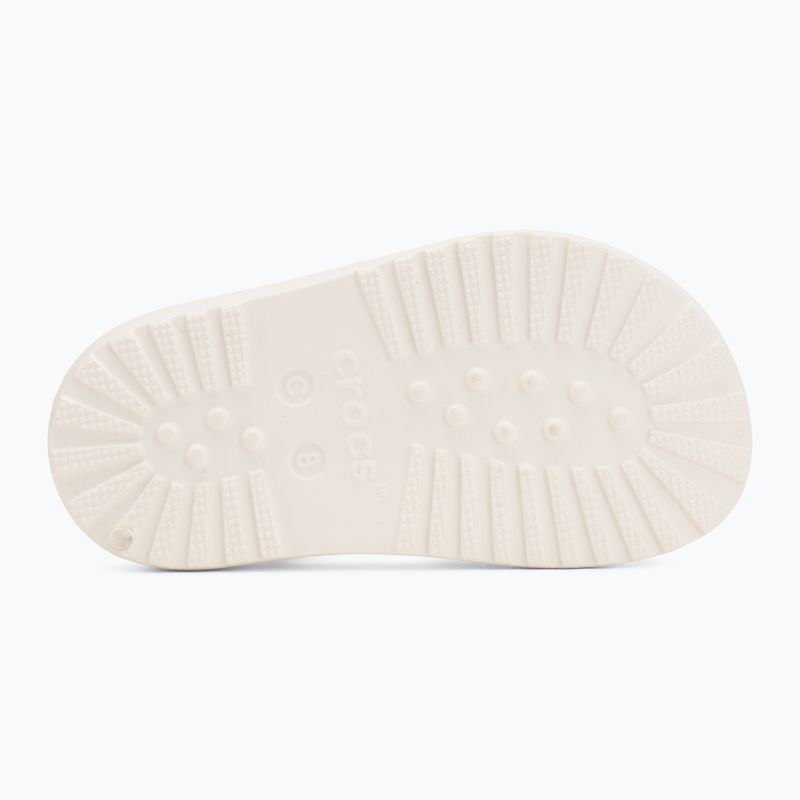 Sandali per bambini Crocs Classic Flower chalk 4