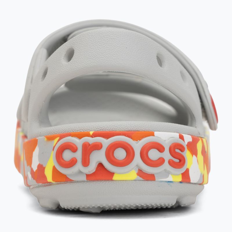 Sandali per bambini Crocs Crocband Cruiser Glow Confetti Band atmosphere/flame 6